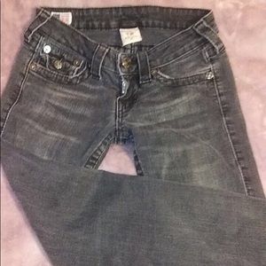 True religion black jeans